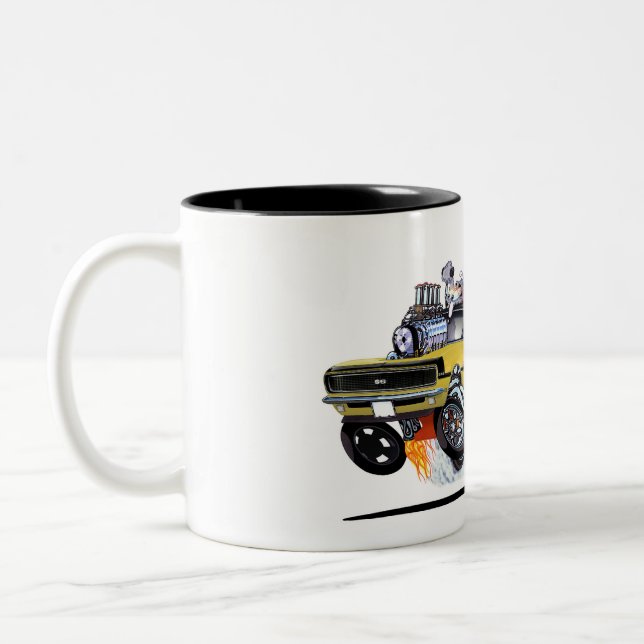 Vince Crains RAT POWER 1968 Camaro Two-Tone Coffee Mug (Left)