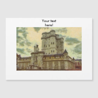 Vincennes castle, Paris painting
