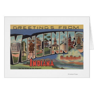 Vincennes, Indiana - Large Letter Scenes