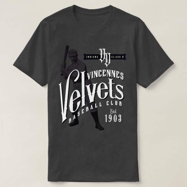 Vincennes Velvets T-Shirt (Design Front)