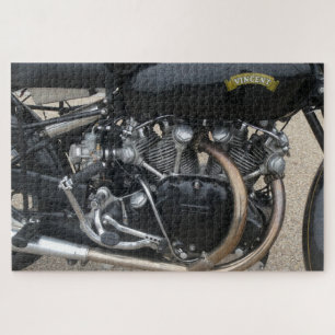 Vincent Black Shadow. Jigsaw Puzzle