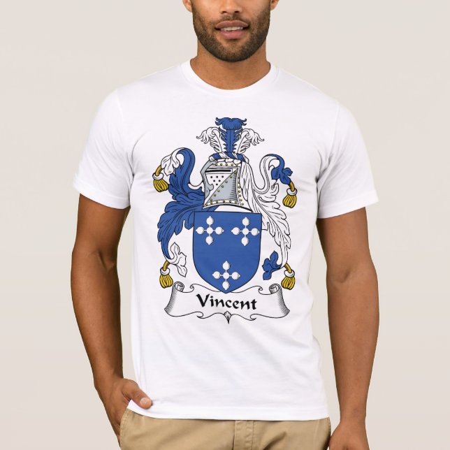 Vincent Family Crest T-Shirt (Front)