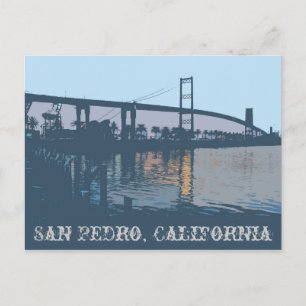 Vincent Thomas Bridge Postcard