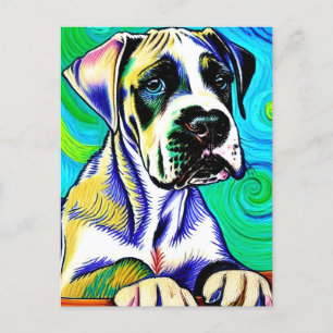 Vincent Van Dog Postcard