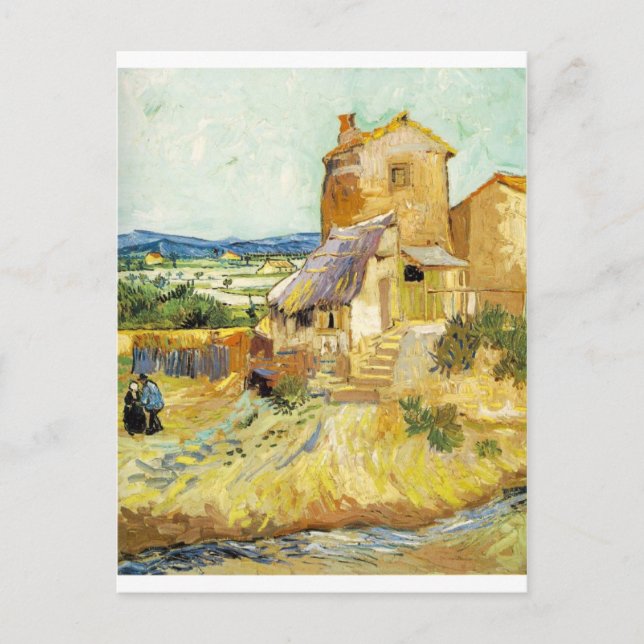 Vincent van Gogh (1853-1890) - The Old Mill (1888) Postcard (Front)