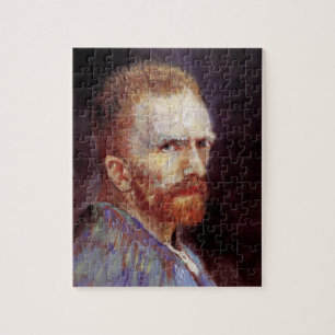 Vincent Van Gogh - 1887 Self Portrait Painting Jigsaw Puzzle