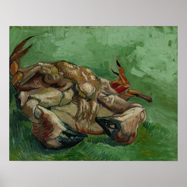 Vincent van Gogh - A Crab on its Back Poster (Front)