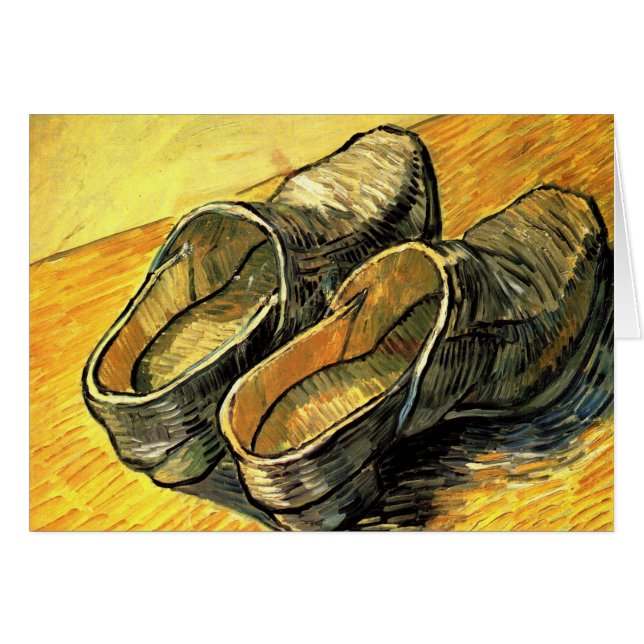 Vincent van Gogh - A Pair of Leather Clogs (Front Horizontal)