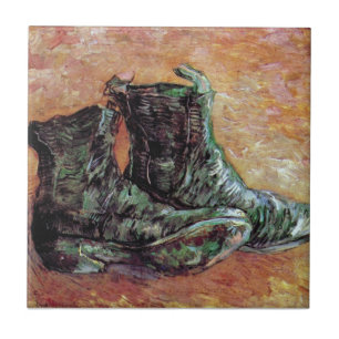 Vincent Van Gogh - A Pair Of Shoes Tile