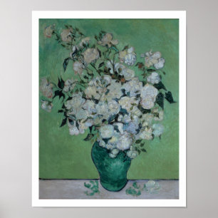 Vincent van Gogh A Vase of Roses, 1890 Poster