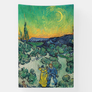 Vincent van Gogh - A Walk at Twilight Banner