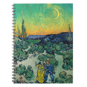 Vincent van Gogh - A Walk at Twilight Notebook