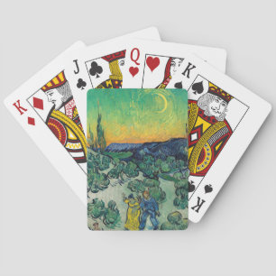 Vincent van Gogh - A Walk at Twilight Playing Cards