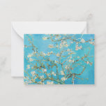 Vincent van Gogh - Almond Blossom Card<br><div class="desc">Almond Blossom / Branches with Almond Blossom - Vincent van Gogh,  Oil on Canvas,  1890</div>