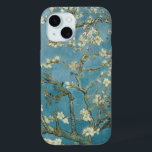 Vincent van Gogh Almond blossom iPhone 15 Case<br><div class="desc">Vincent van Gogh's "Almond Blossom" is an iconic piece of vintage art, showcasing his unique style and mastery of colour. The painting captures the beauty of almond blossoms in bloom against a vibrant blue sky, with delicate brushstrokes and intricate details. It's one of van Gogh's most famous flower paintings, celebrated...</div>