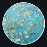 Vincent van Gogh - Almond Blossom Ceramic Knob<br><div class="desc">Almond Blossom / Branches with Almond Blossom - Vincent van Gogh,  Oil on Canvas,  1890</div>
