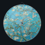 Vincent van Gogh - Almond Blossom Dartboard<br><div class="desc">Almond Blossom / Branches with Almond Blossom - Vincent van Gogh,  Oil on Canvas,  1890</div>