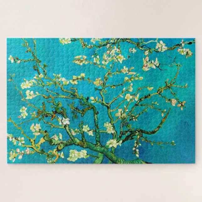 Vincent Van Gogh Almond Blossom Fine Art Jigsaw Puzzle (Horizontal)