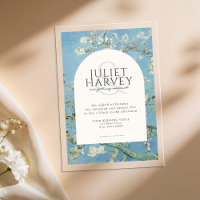 Vincent Van Gogh Almond Blossom Floral Wedding