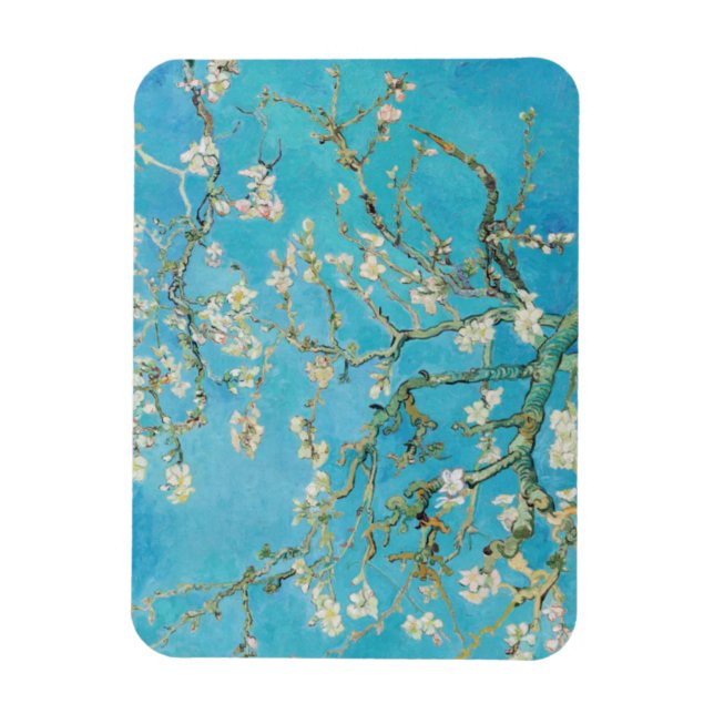 Vincent van Gogh Almond Blossom, Magnet (Vertical)
