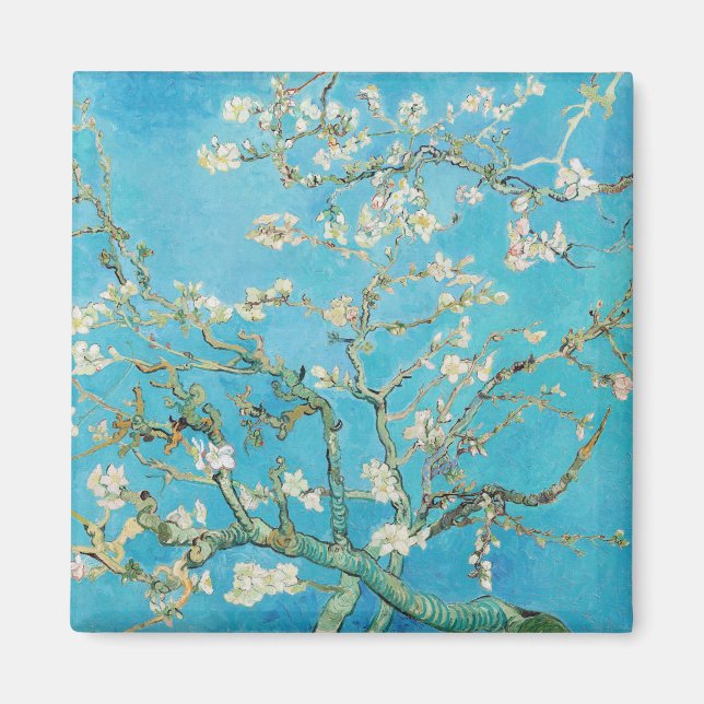 Vincent van Gogh - Almond Blossom Magnet (Front)