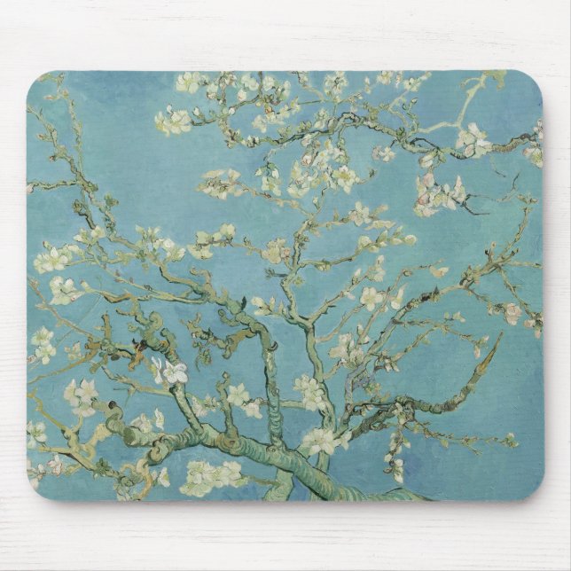 Vincent van Gogh - Almond Blossom Mouse Pad (Front)
