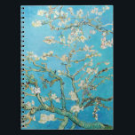 Vincent van Gogh - Almond Blossom Notebook<br><div class="desc">Almond Blossom / Branches with Almond Blossom - Vincent van Gogh,  Oil on Canvas,  1890</div>