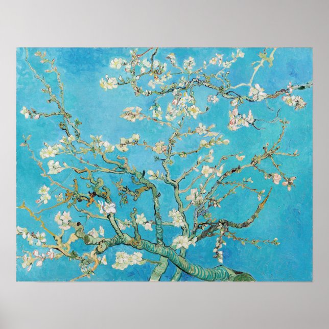 Vincent van Gogh - Almond Blossom Poster (Front)