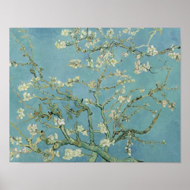 Vincent van Gogh - Almond Blossom Poster (Front)