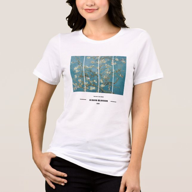 Vincent Van Gogh Almond blossom T-Shirt Tri-Blend Shirt (Front)