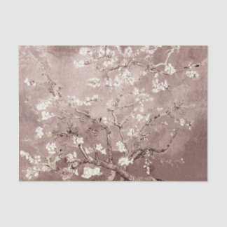 Vincent Van Gogh Almond Blossoms Beige Tissue Paper