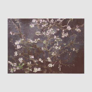 Vincent Van Gogh Almond Blossoms Chocolate Slate Tissue Paper