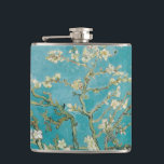 vincent van gogh almond blossoms hip flask<br><div class="desc">Van Gogh Almond Blossoms.  Digitally enhanced by PixDezines.
Copyright © 2008-2016 PixDezines.com™ and PixDezines™ on zazzle.com. All rights reserved.   All rights reserved.</div>