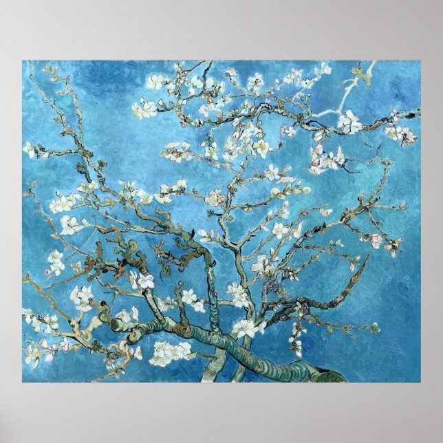 VINCENT VAN GOGH - ALMOND BLOSSOMS POSTER (Front)