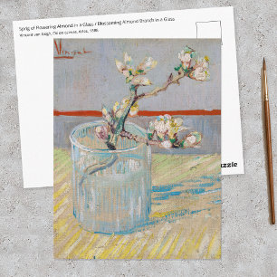 Vincent van Gogh - Almond Branch in a Glass Postcard