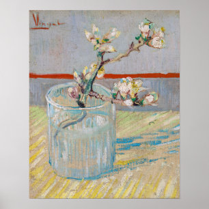 Vincent van Gogh - Almond Branch in a Glass Poster