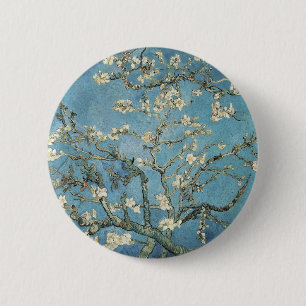 Vincent van Gogh   Almond branches in bloom, 1890 6 Cm Round Badge