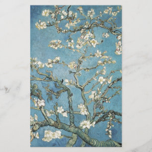 Vincent van Gogh Almond branches in bloom, 1890 Stationery