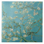 Vincent van Gogh - Almond tree in blossom Tile<br><div class="desc">Vincent van Gogh - Almond tree in blossom.</div>