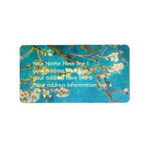 Vincent van Gogh Almond Tree Label