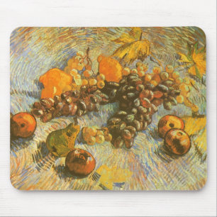 Vincent van Gogh - Apples, Pears, Lemons, Grapes Mouse Pad