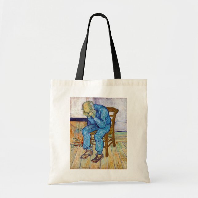 Vincent van Gogh - At Eternity's Gate Tote Bag (Front)