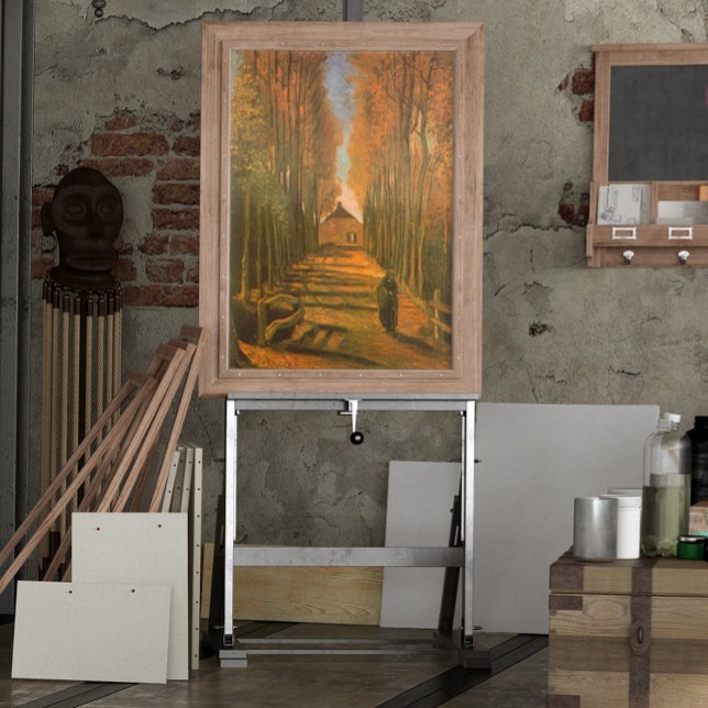 Vincent van Gogh - Avenue of Poplars in Autumn Poster (Creator Uploaded)