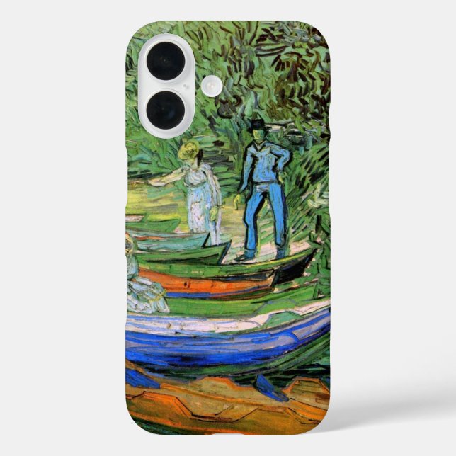 Vincent van Gogh - Bank of the Oise at Auvers Case-Mate iPhone Case (Back)