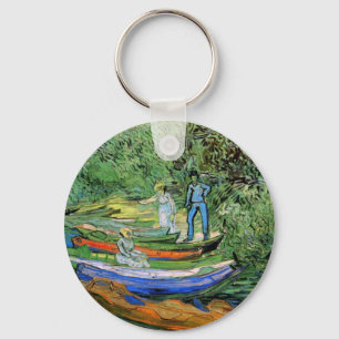 Vincent van Gogh - Bank of the Oise at Auvers Key Ring