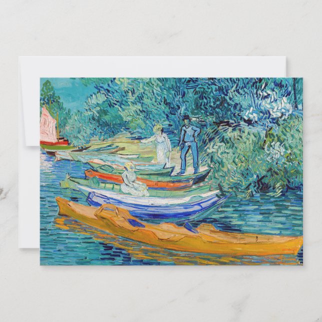 Vincent van Gogh - Bank of the Oise at Auvers Thank You Card (Front)