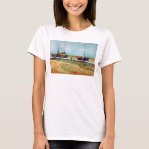Vincent Van Gogh - Beach at Scheveningen Fine Art T-Shirt