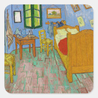 Vincent Van Gogh Bedroom. Impressionism room art