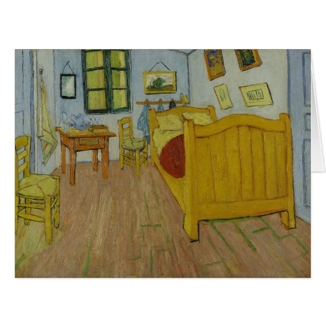 Vincent Van Gogh, Bedroom in Arles, 1st Version (Front Horizontal)