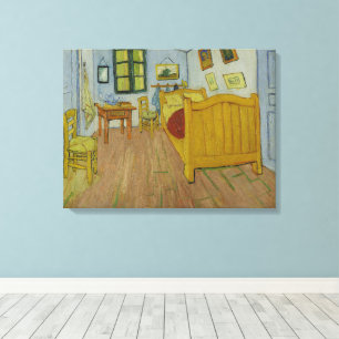 Vincent Van Gogh, Bedroom in Arles, 1st Version Canvas Print